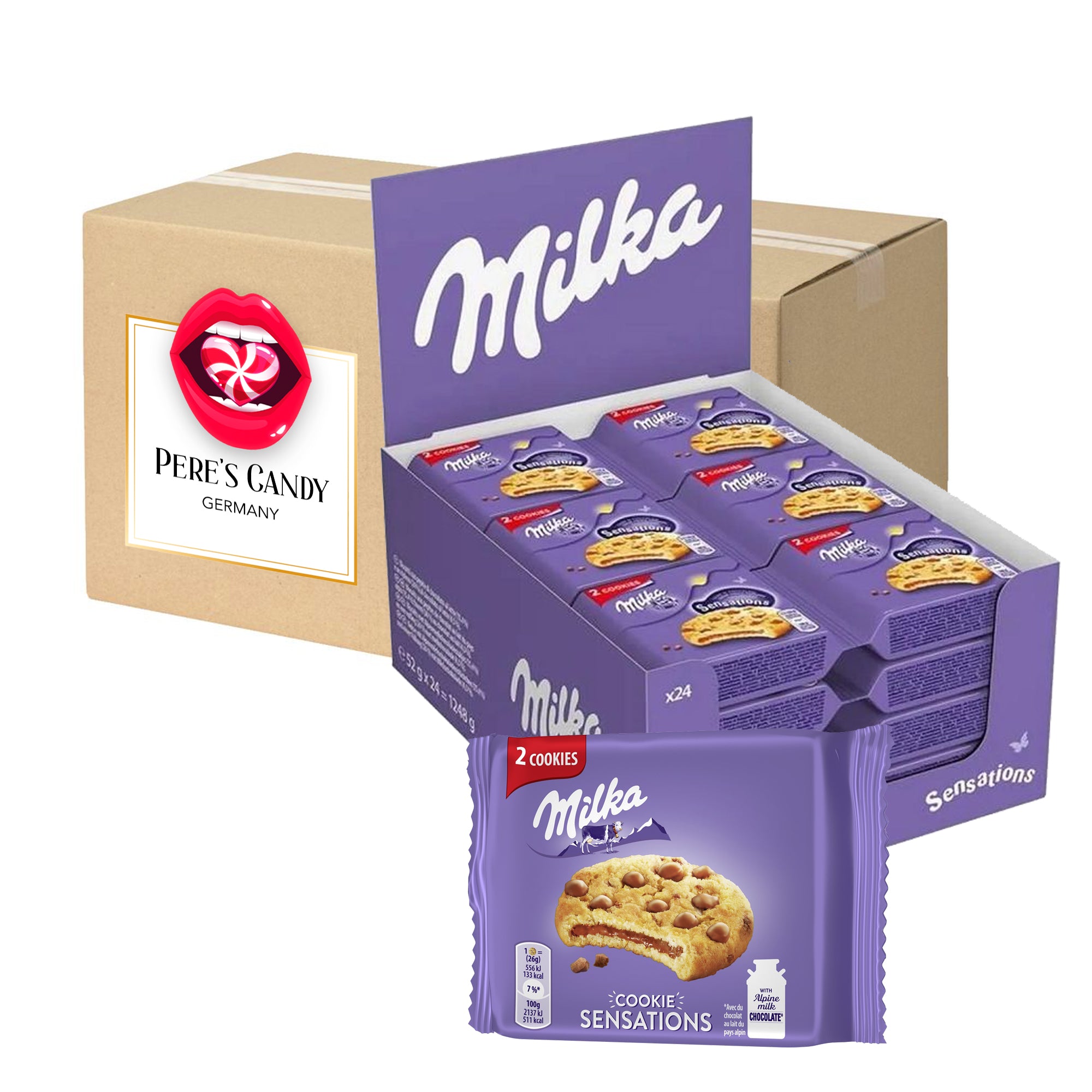 Milka Cokies Sensations 24x52g