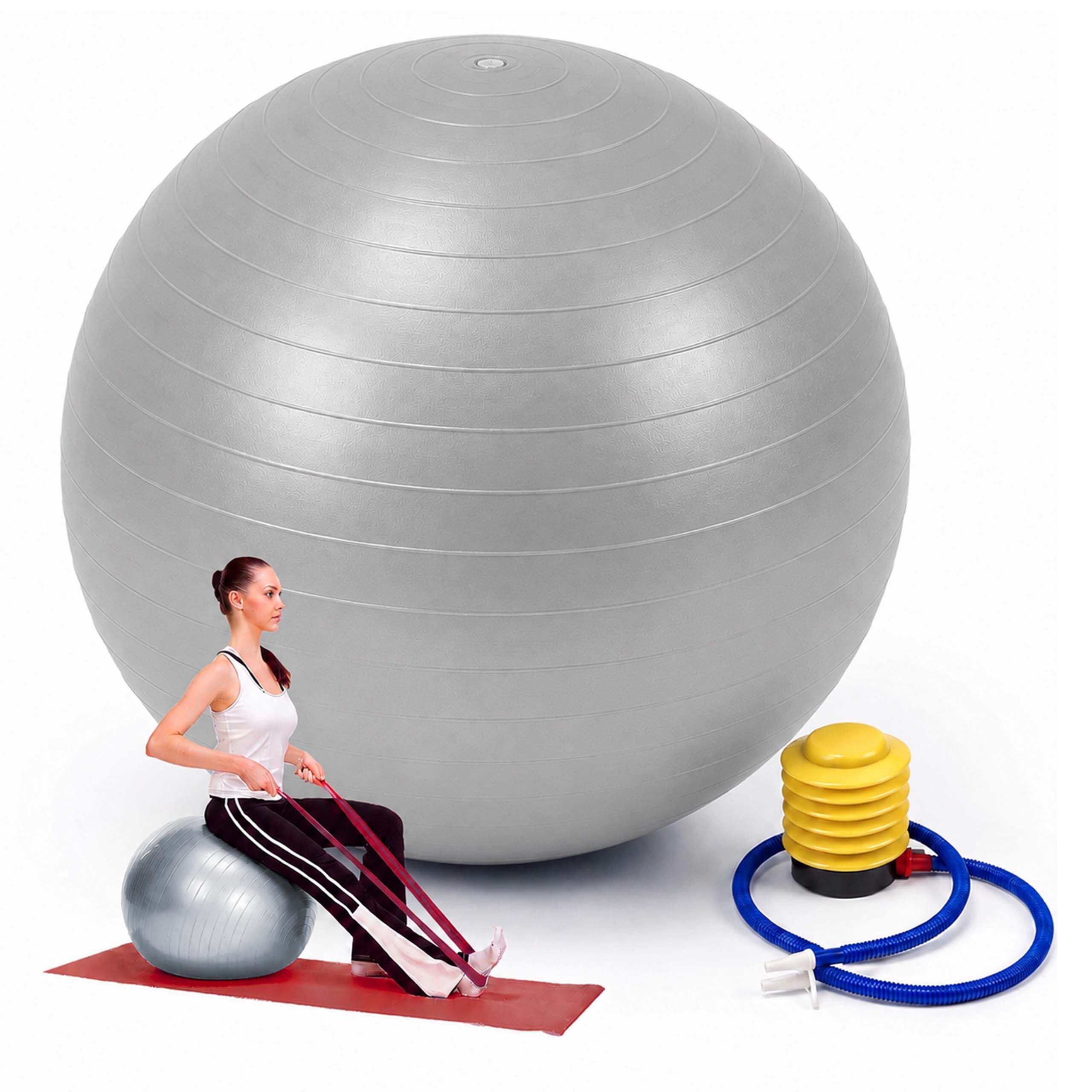 Image of Gray Gymnastics Ball - Ø 75 Cm