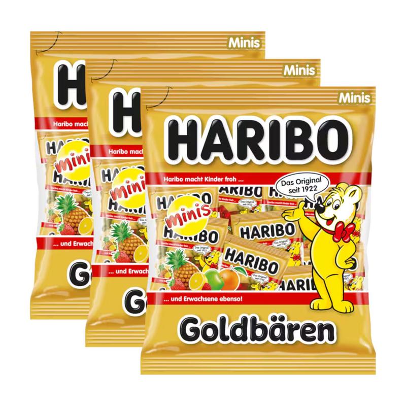 3x Haribo Gold Bears Mini 250g (3x250g)