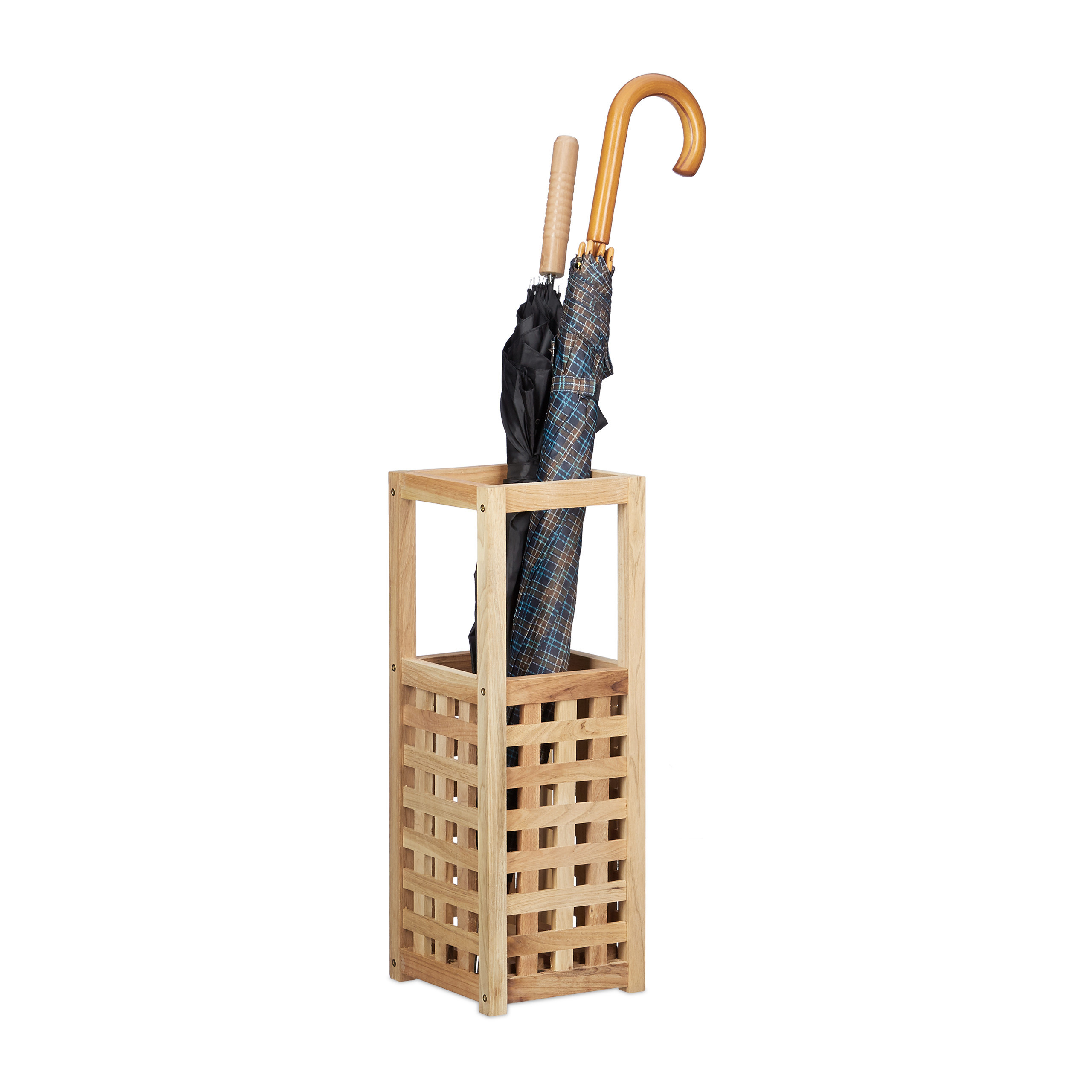 E-shop Schirmständer in Natur - (B)18x (H)50 x (T)18 cm