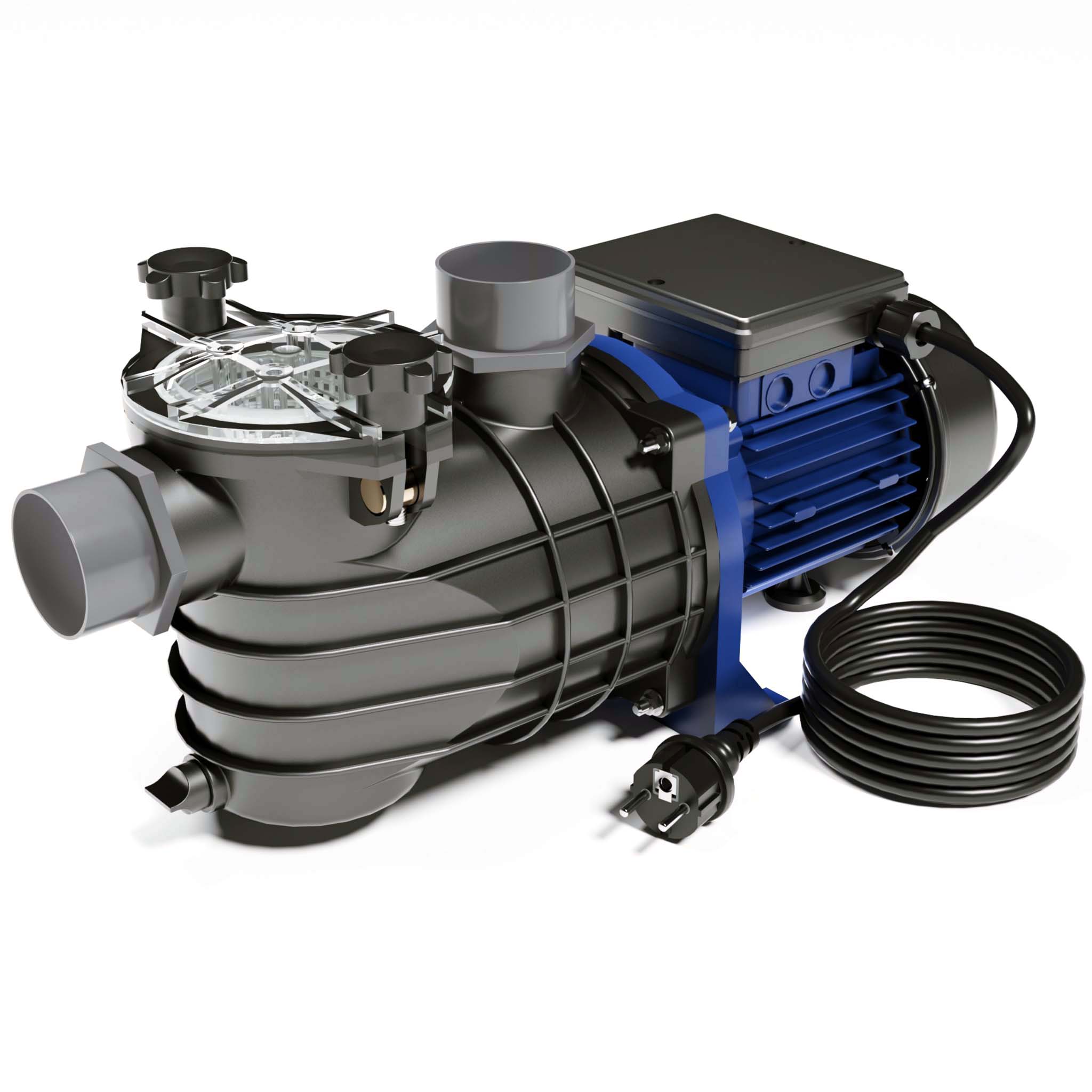 TEMU Pool Pump 13200 L/h 370 W Swimming Pool Pump Filter Pump Circulation Pump Pool, Energy Efficient , Protection, Ideal For Filter Systems