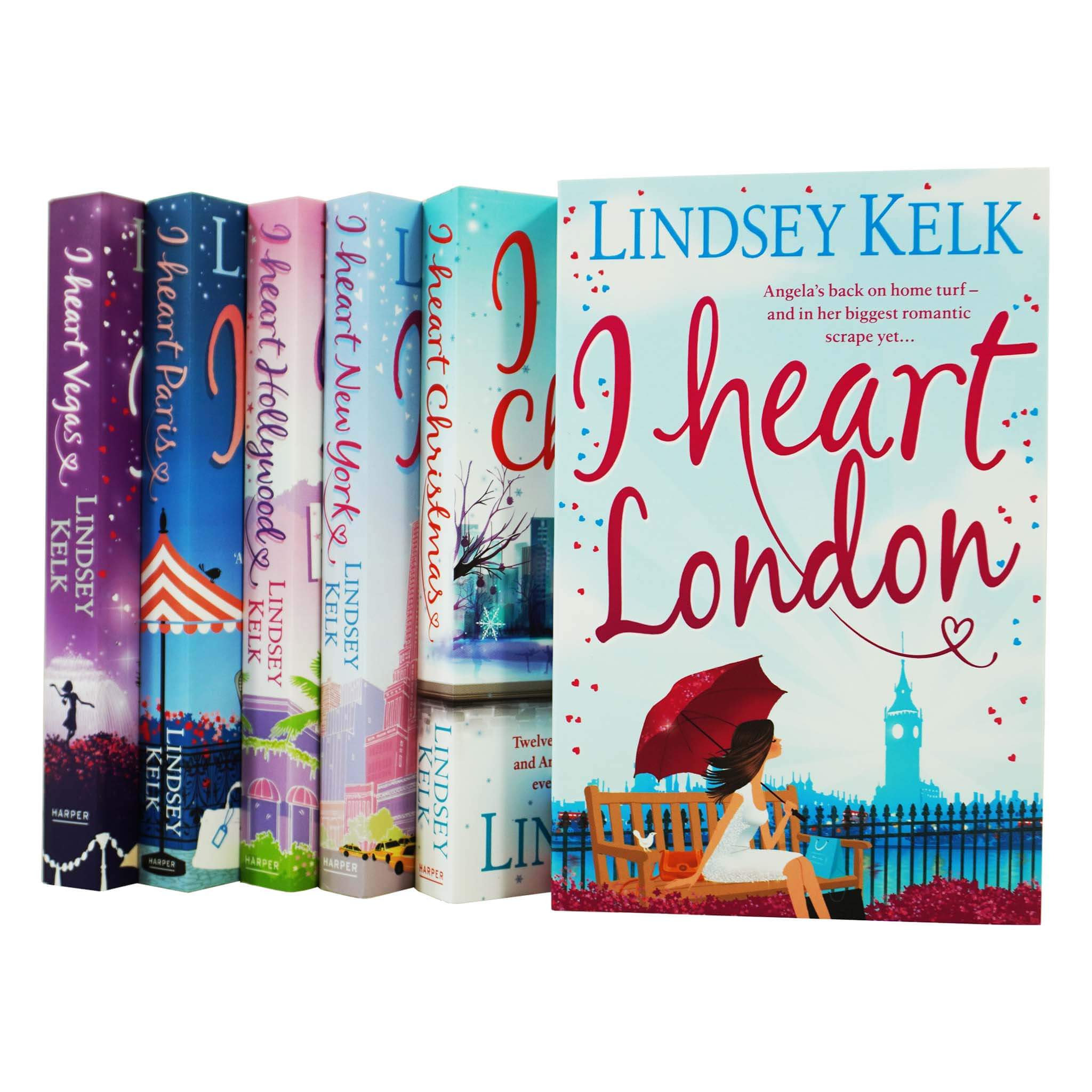 TEMU I Heart Series 6 Books Collection Set By Lindsey Kelk - Adult - Paperback