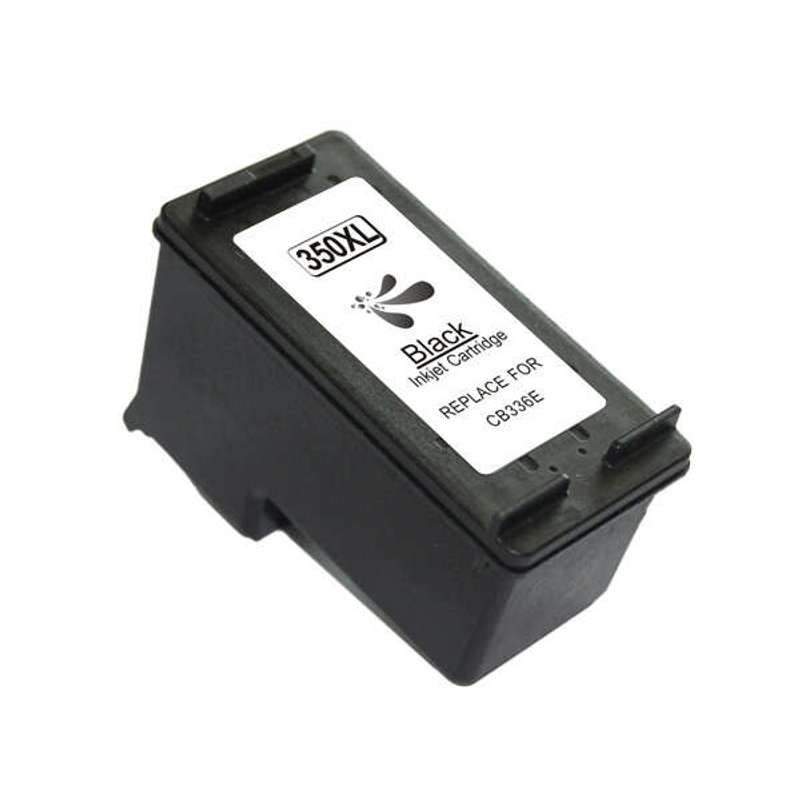 TEMU de tinta negro compatible HP 350XL CB336EE / CB335EE