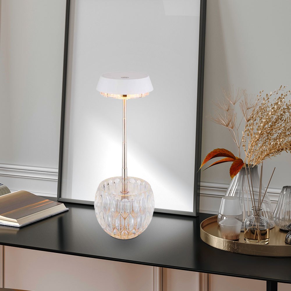 Image of Table Lamp Table Light Nightstand Light Led Touch Dimmer Stainless Cm