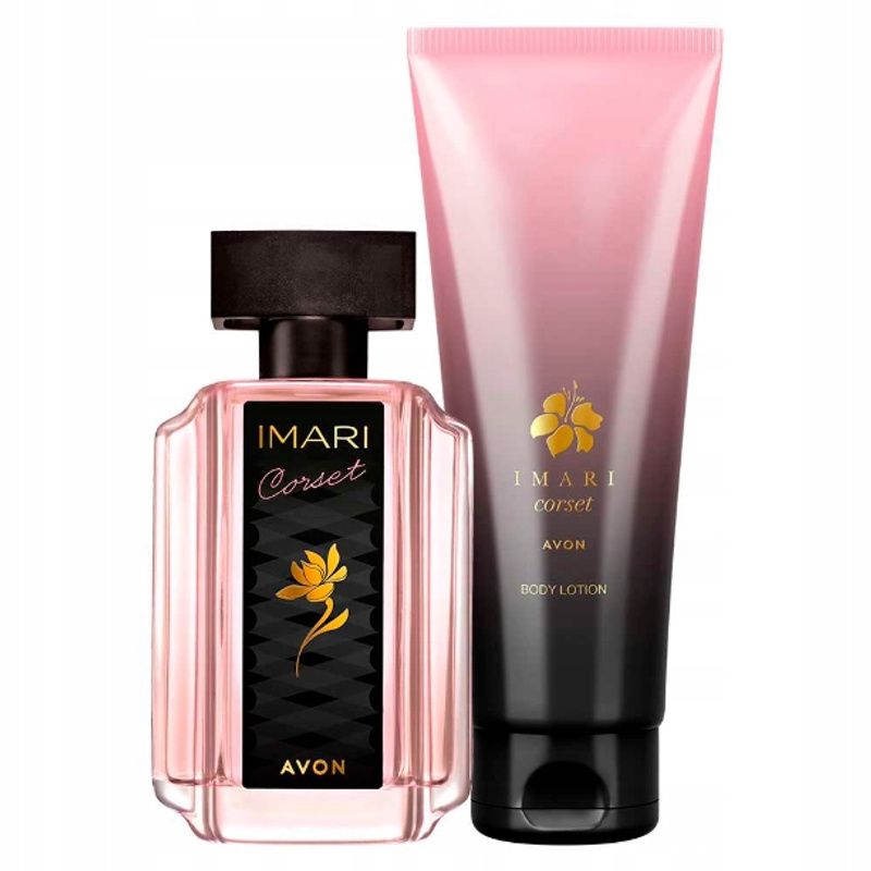 Avon Imari Corset Set: Toilet Water 50 Ml And Balm 125 Ml