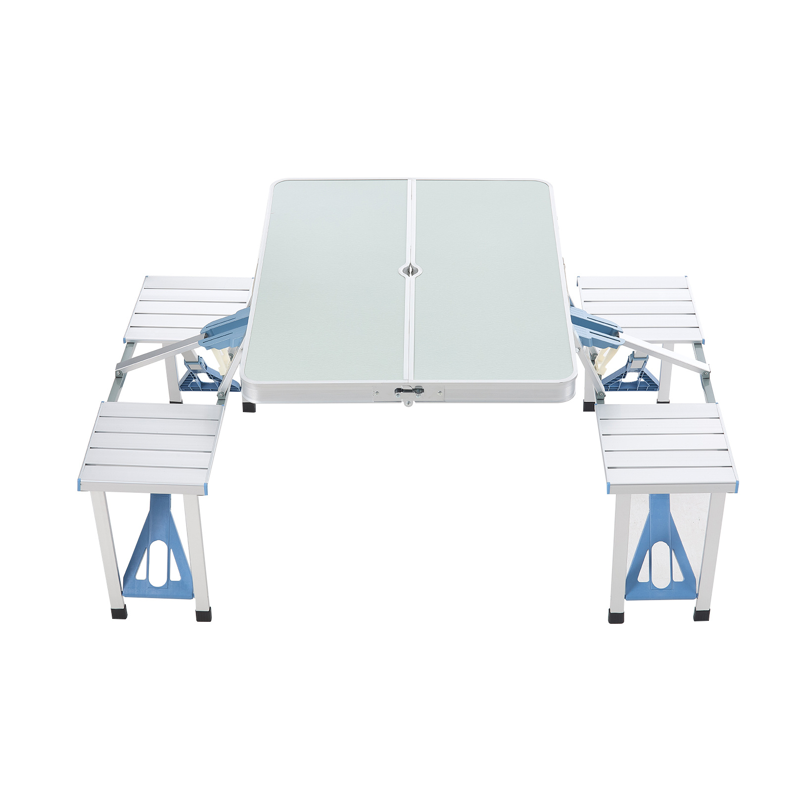 Outdoor All-in-one Folding Table with Integrated Design