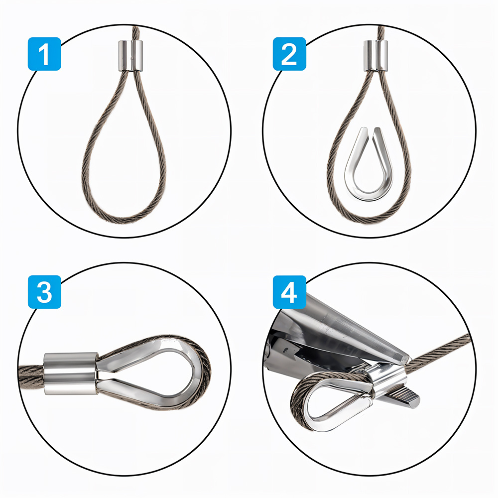 30M 304 Stainless Steel Heavy-Duty Cable Rope