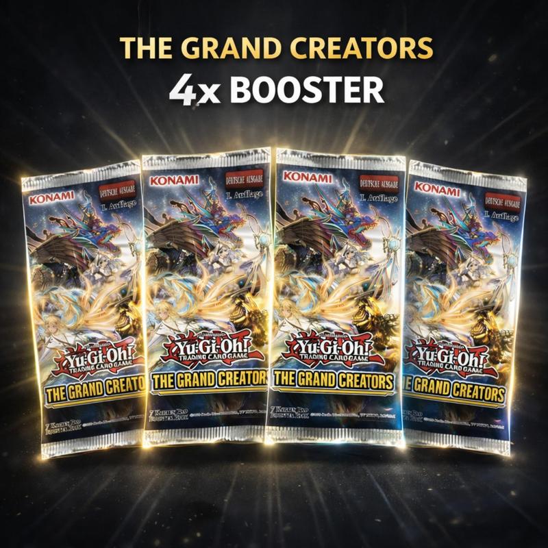 Yu-gi-oh! 4x Booster Creators Grcr Booster Bundle (german)