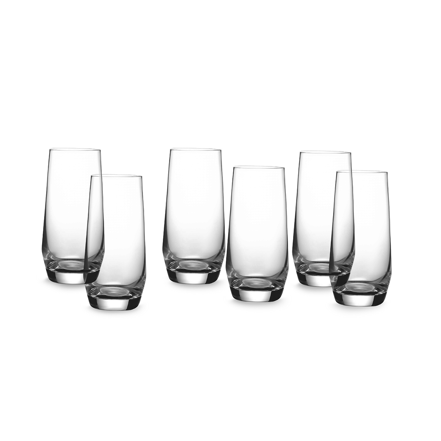 Image of Realwork Water Glasses 6pcs Set, Drinking Glasses, Dishwasher Safe