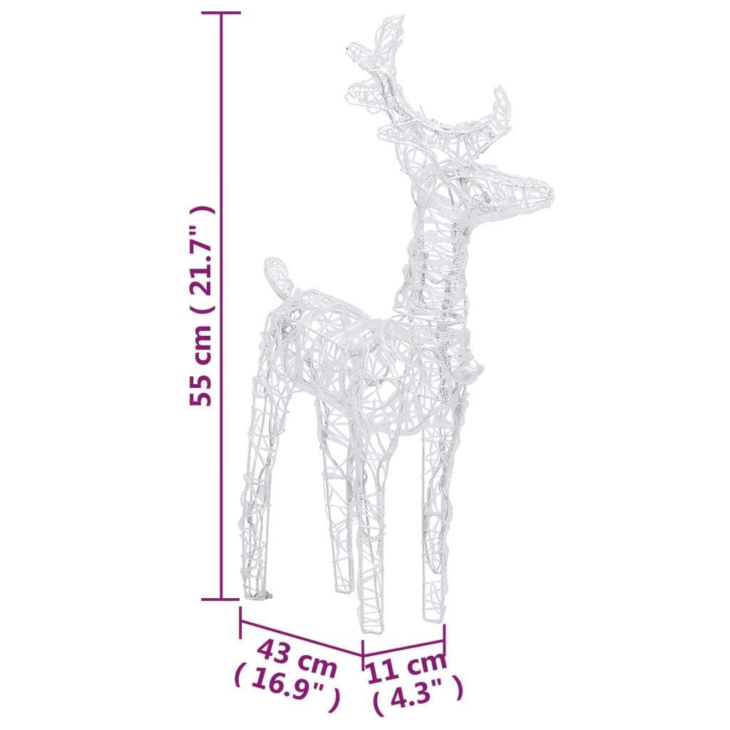 Kerstversiering rendieren en slee 240 LED's kerstverlichting, sfeervolle d, kerstd, LED verlichting kopen