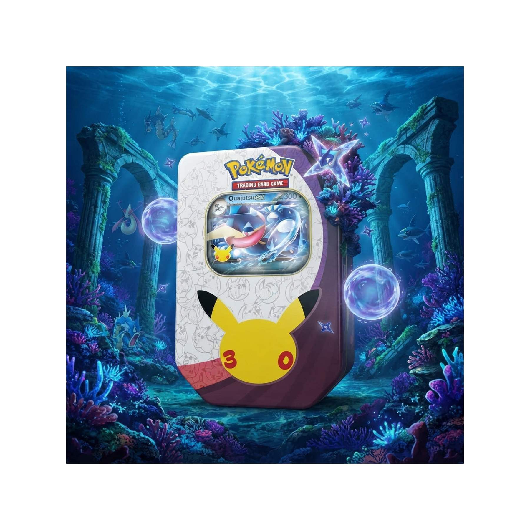 Image of Tcg 30 Years Tin #2 Night – Quajutsu-ex – German