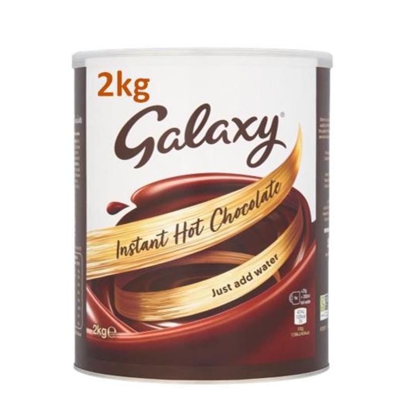 TEMU Galaxy Instant Hot Chocolate 2kg | Add Water Luxury Hot Chocolate Drink By Galaxy | 80 Servings Per 2kg
