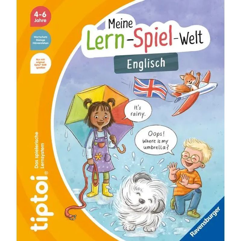 Image of Tiptoi My Learning Play World English - Paperback - Helen Seeberg - My Learning Play World - 16 Pages - German - 2024 - Ravensburger Verlag - Ean 9783473492893