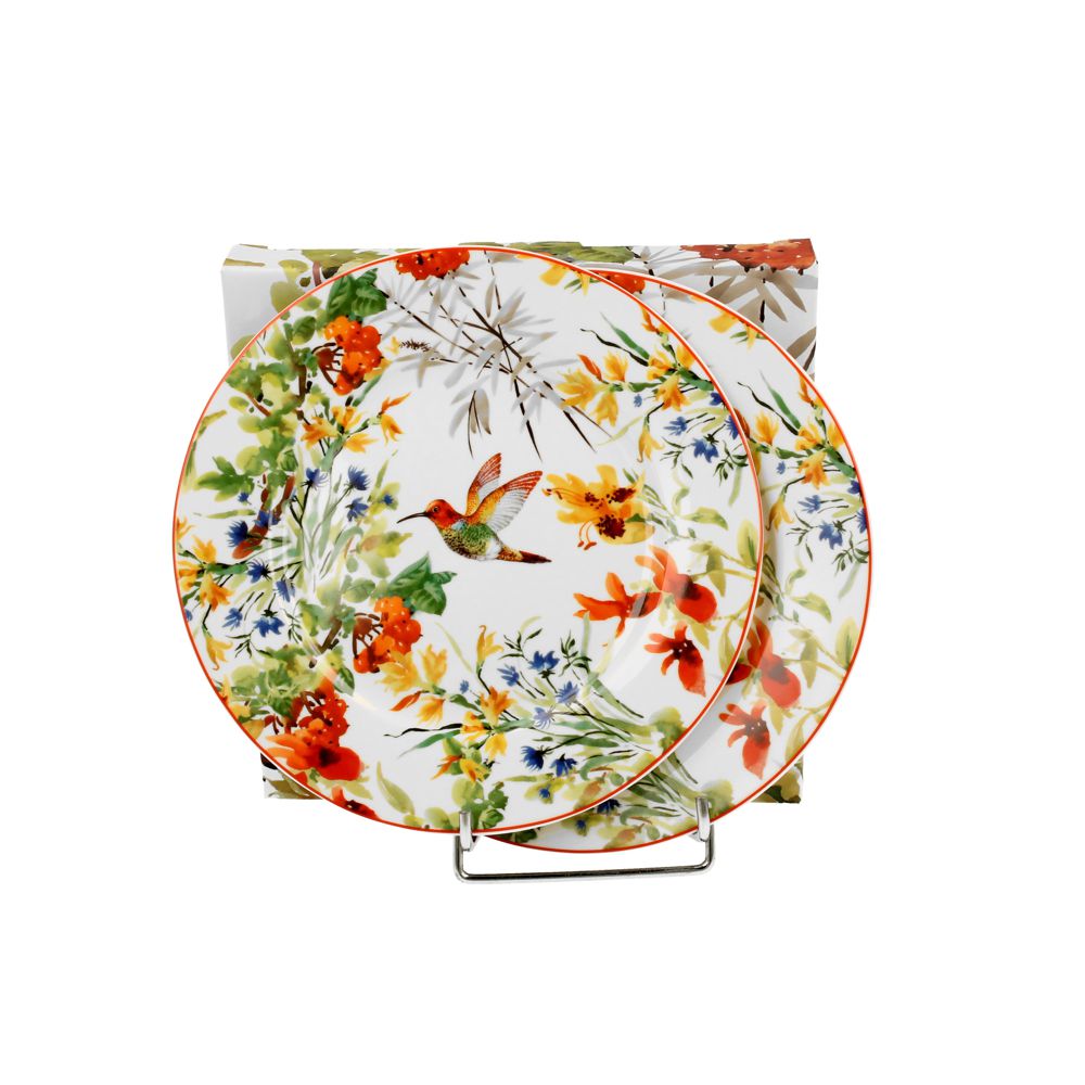 Linnea Cake Plate Set Of 2 – 19cm