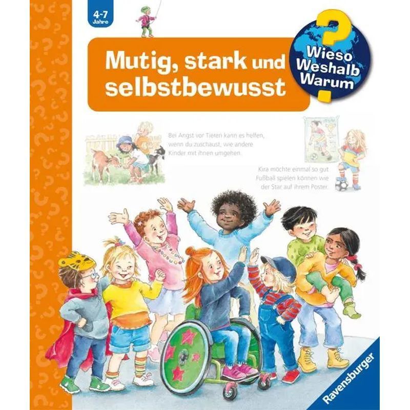 Image of Why What Why, Volume 51 Brave, Strong And Self-confident - Paperback - Patricia Mennen - Core Series - 16 Pages - German - 2023 - Ravensburger Publishing House - Ean 9783473600366