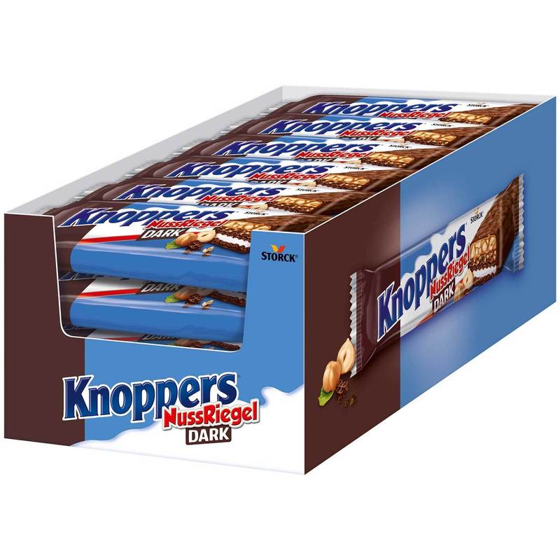 Knoppers Nut Bars Dark 24x40g