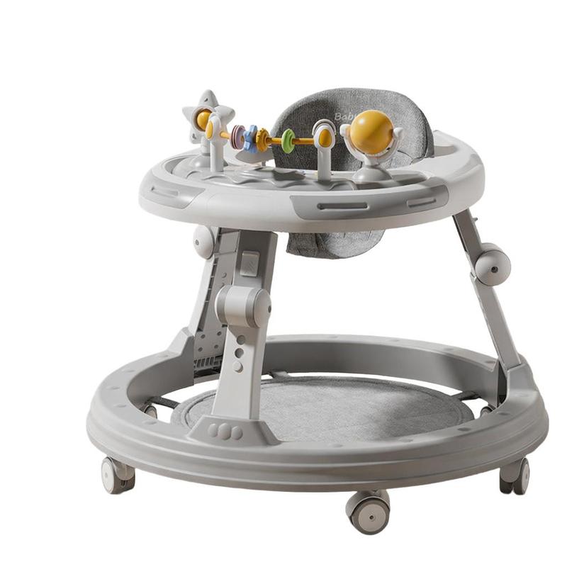Image of Foldable Ergonomic Walker With 360° Wheels And Training Table