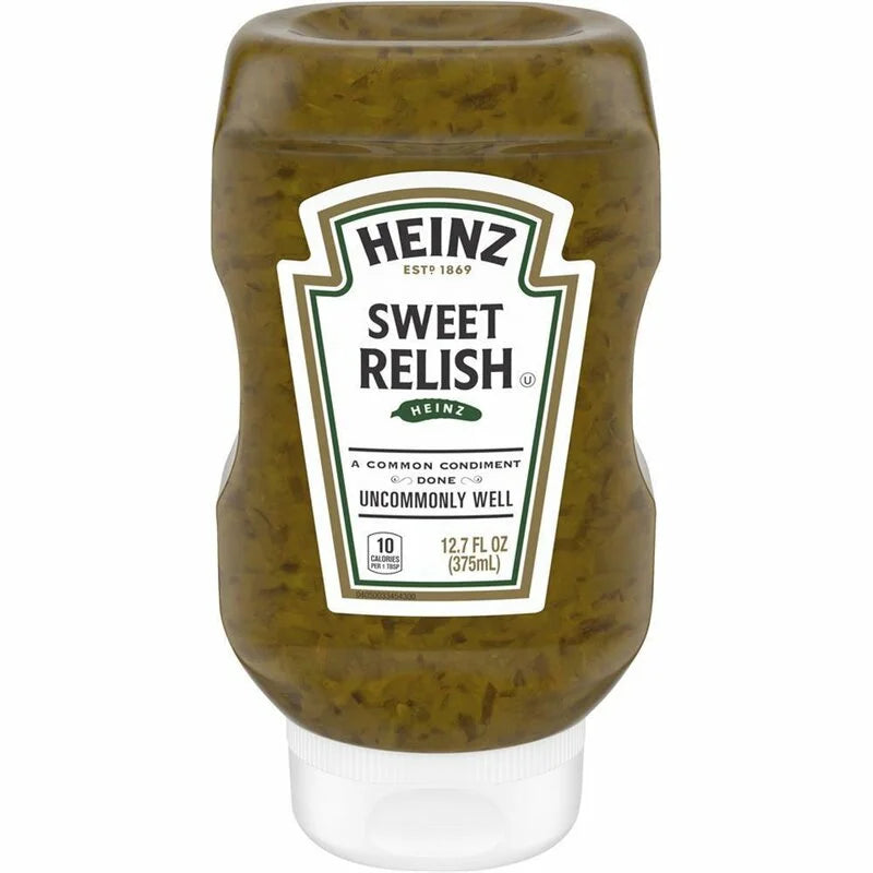 E-shop Heinz Sweet Relish 375ml– Der klassische süß-saure Geschmack für jeden Burger & Sandwich!