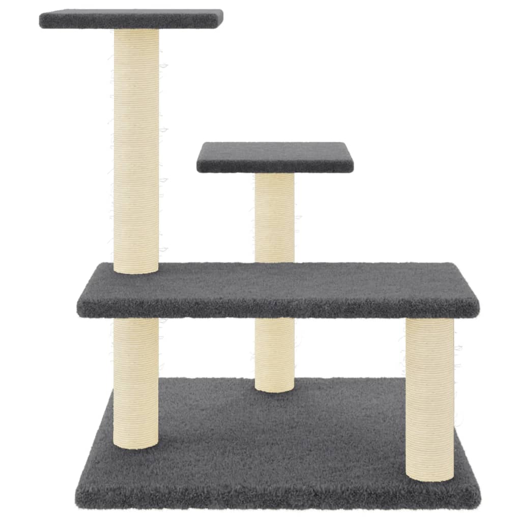 Mayfair Cat Tree with Sisal Scratching Posts and House Basket
