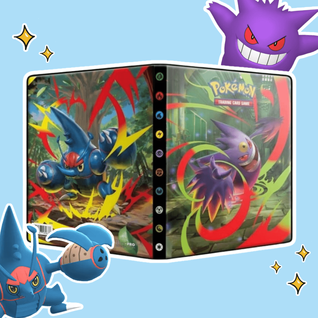 E-shop Pokémon ME02 – 4 Pocket Portfolio – Offizielle Sammelmappe zur sicheren Aufbewahrung von Pokémon-Karten, Ideal für und Spieler
