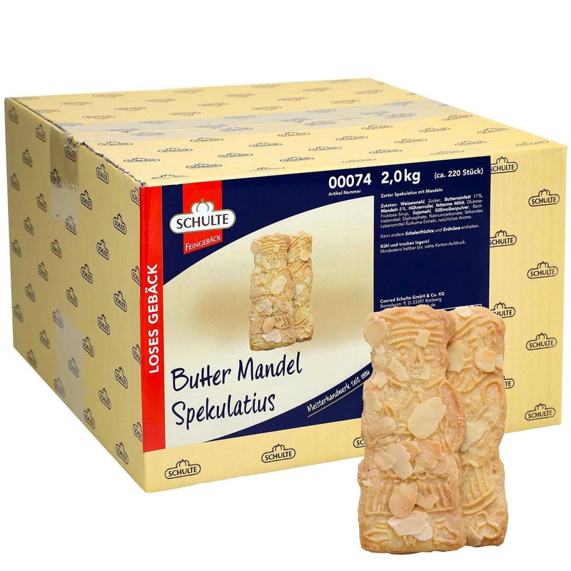 Image of Schulte Butter-almond Speculoos 2kg