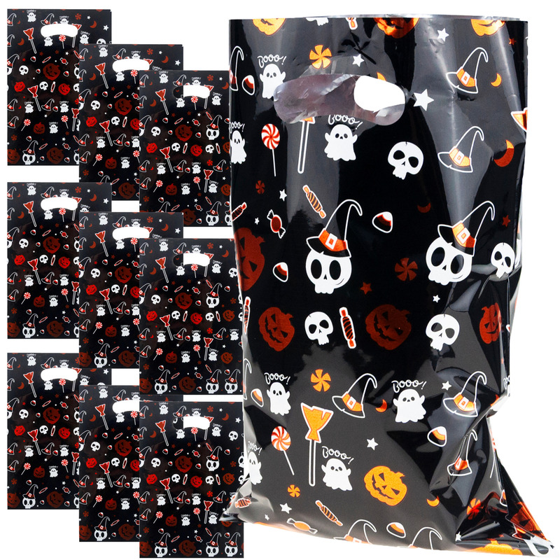 Image of Gift Bags Foil 10pcs. Halloween