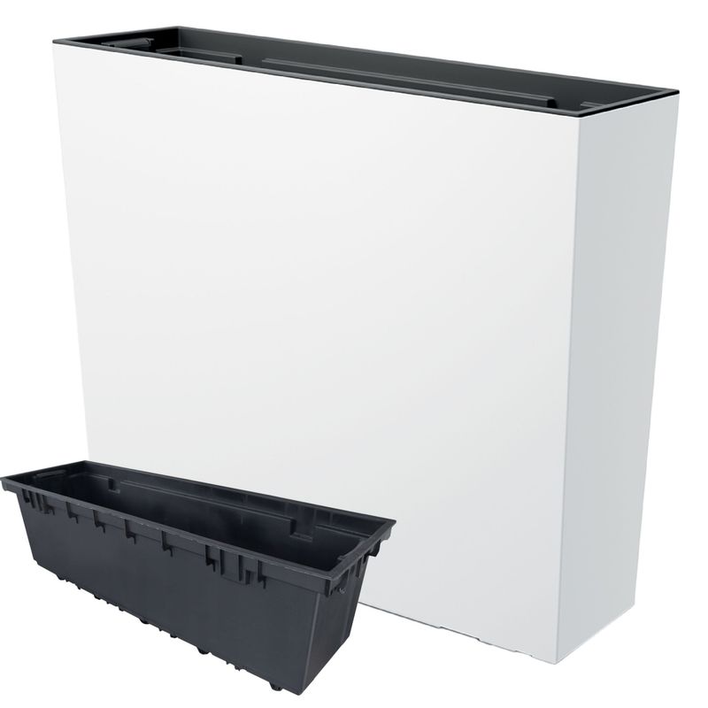 Urbi Case T Duc600t Tall Planter With White Insert