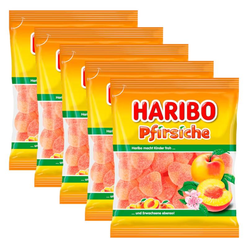5-pack Haribo Peaches 175g (5x175g)