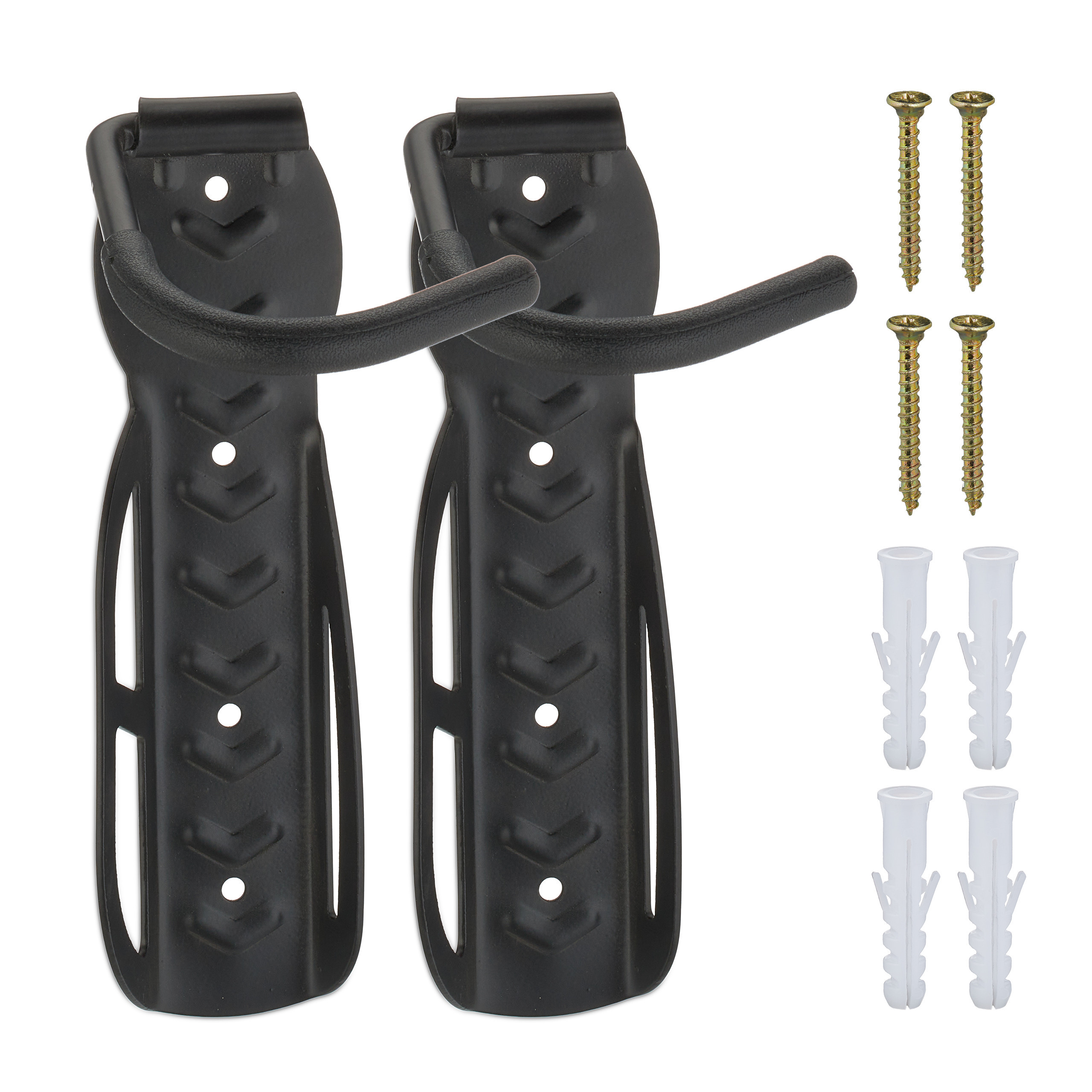 2 Wall Mount In Black