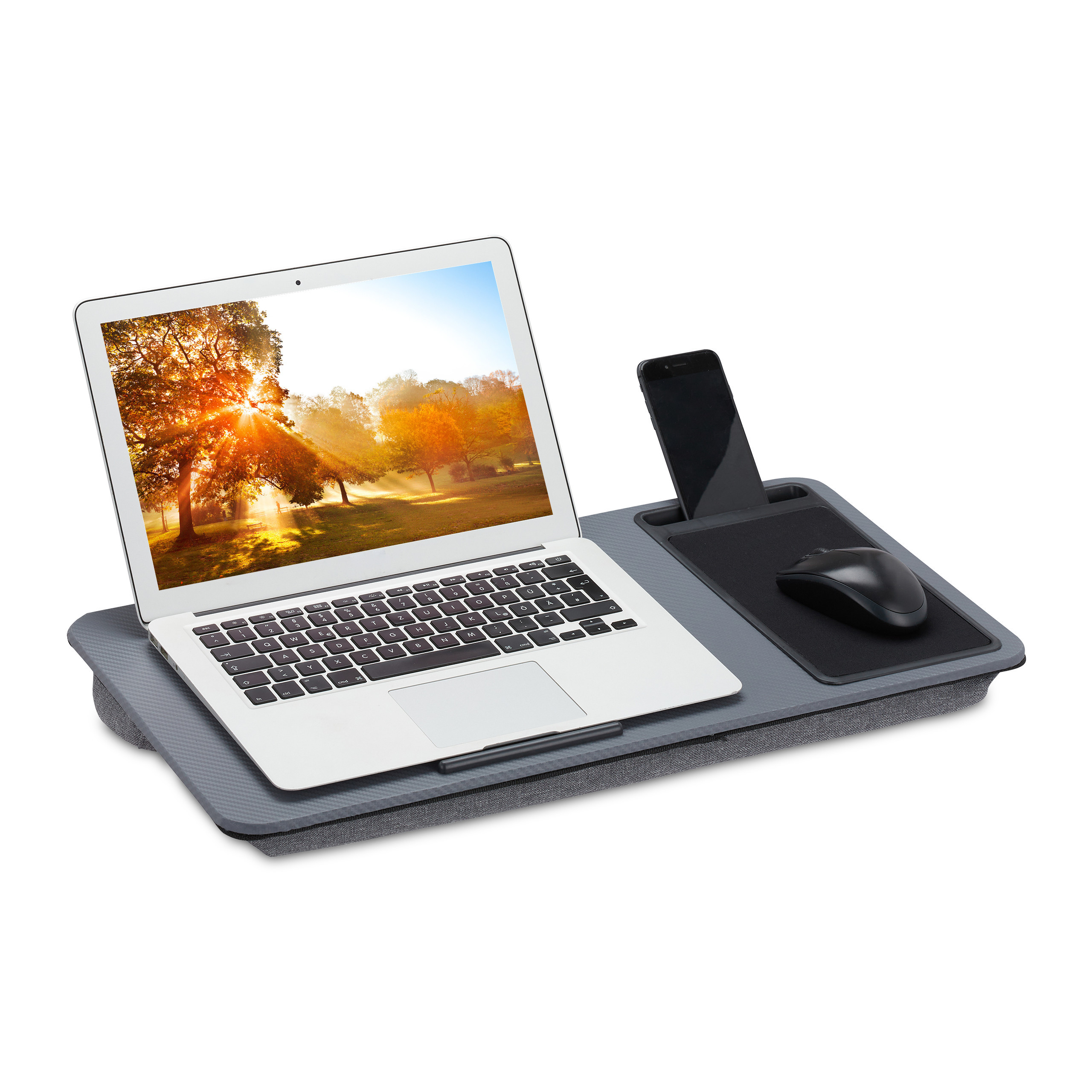 Laptop Cushions In Grey