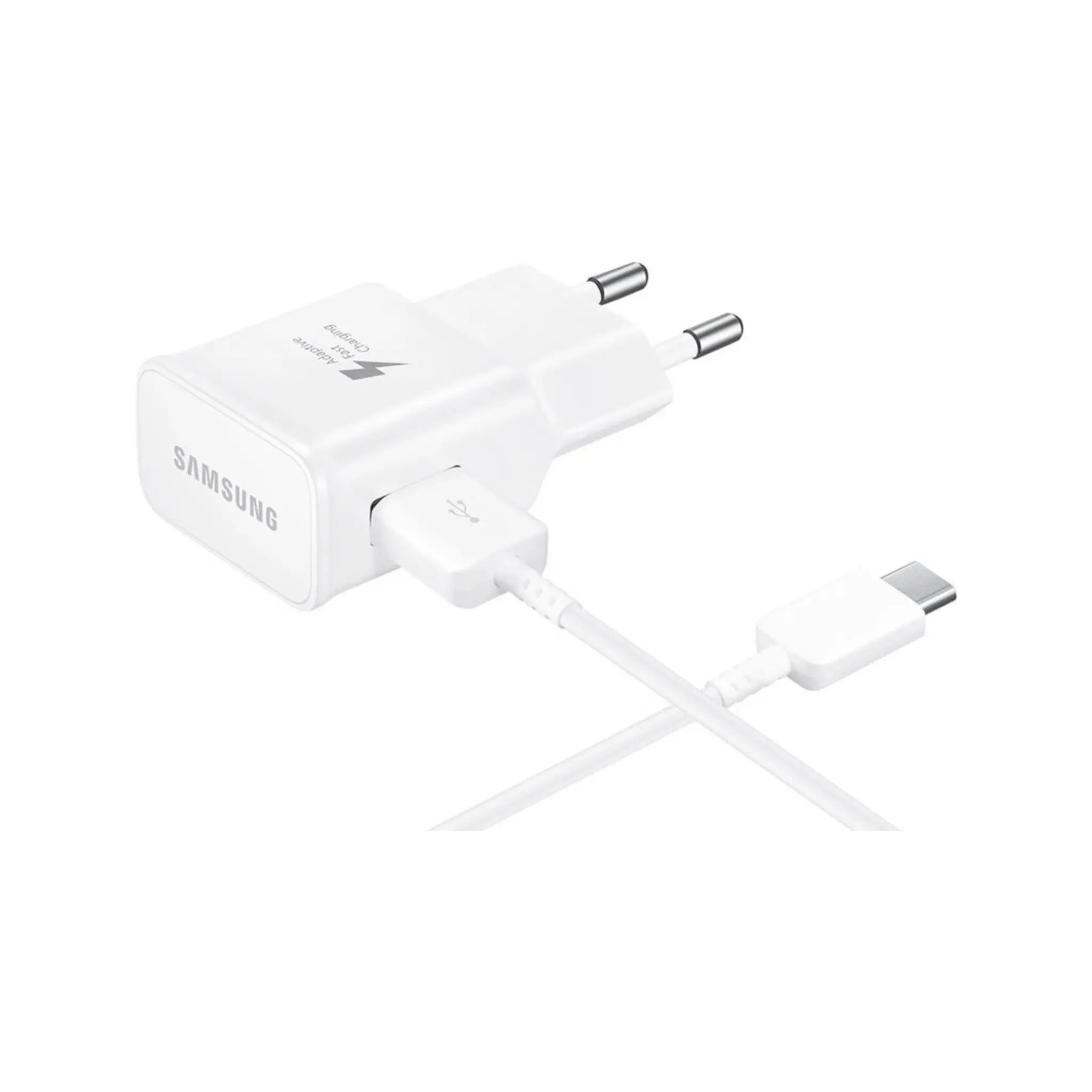 E-shop Samsung Ladegerät EP- | Für USB-C | Netzteil mit 15 W Leistung & 1 m Ladekabel | Schnelles & sicheres Laden für Samsung Galaxy & andere Geräte |