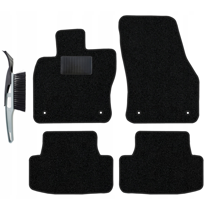 Velour Floor Mats Complete Set For 2017-