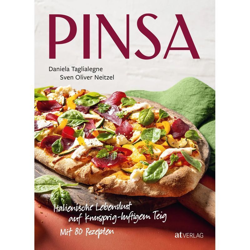 Image of Flatbread - Paperback - Italian Joie De Vivre On Crispy Airy Dough. With 80 Recipes - Daniela Taglialegne (et Al.) - 216 Pages - German - 2022 - At Publishing House - Ean 9783039021772