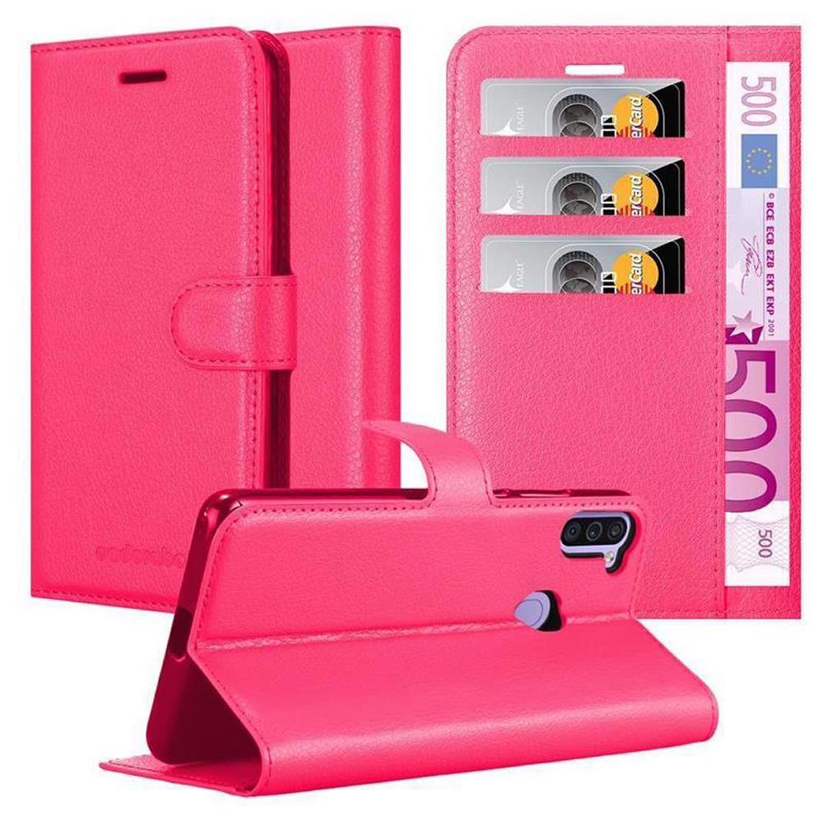 Compatible Galaxy A11 / M11 Case Protective Cover With Magnetic Closure, Stand Function And Card Slot Flip Case Cover Etui Mobile Phone Case Book Bag
