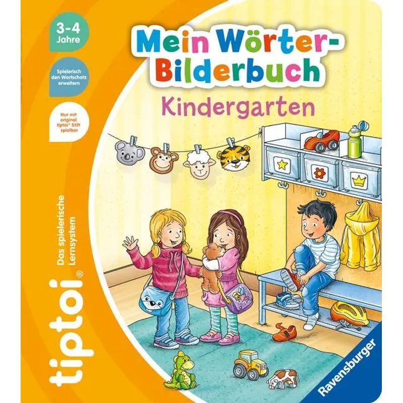 Image of Tiptoi My Word Picture Book Kindergarten - Sandra Grimm - Paperback - Tiptoi Picture Book - 12 Pages - German - 2022 - Ravensburger Publishing House - Ean 9783473492671
