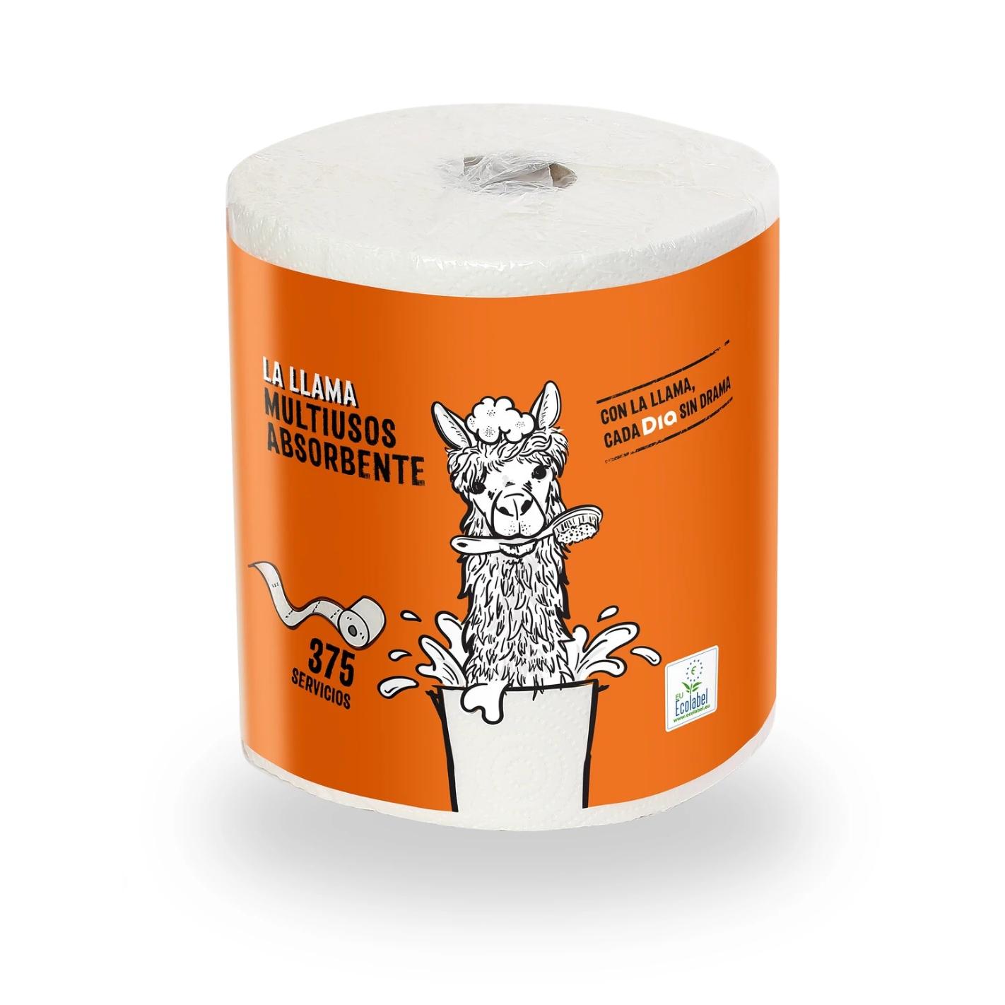 TEMU Papel Multiusos Absorción LA LLAMA 375 1 ud