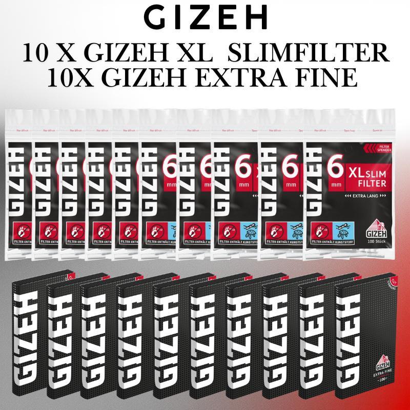Extra Fine 10x + Xl Slim Filter 10 X Pack