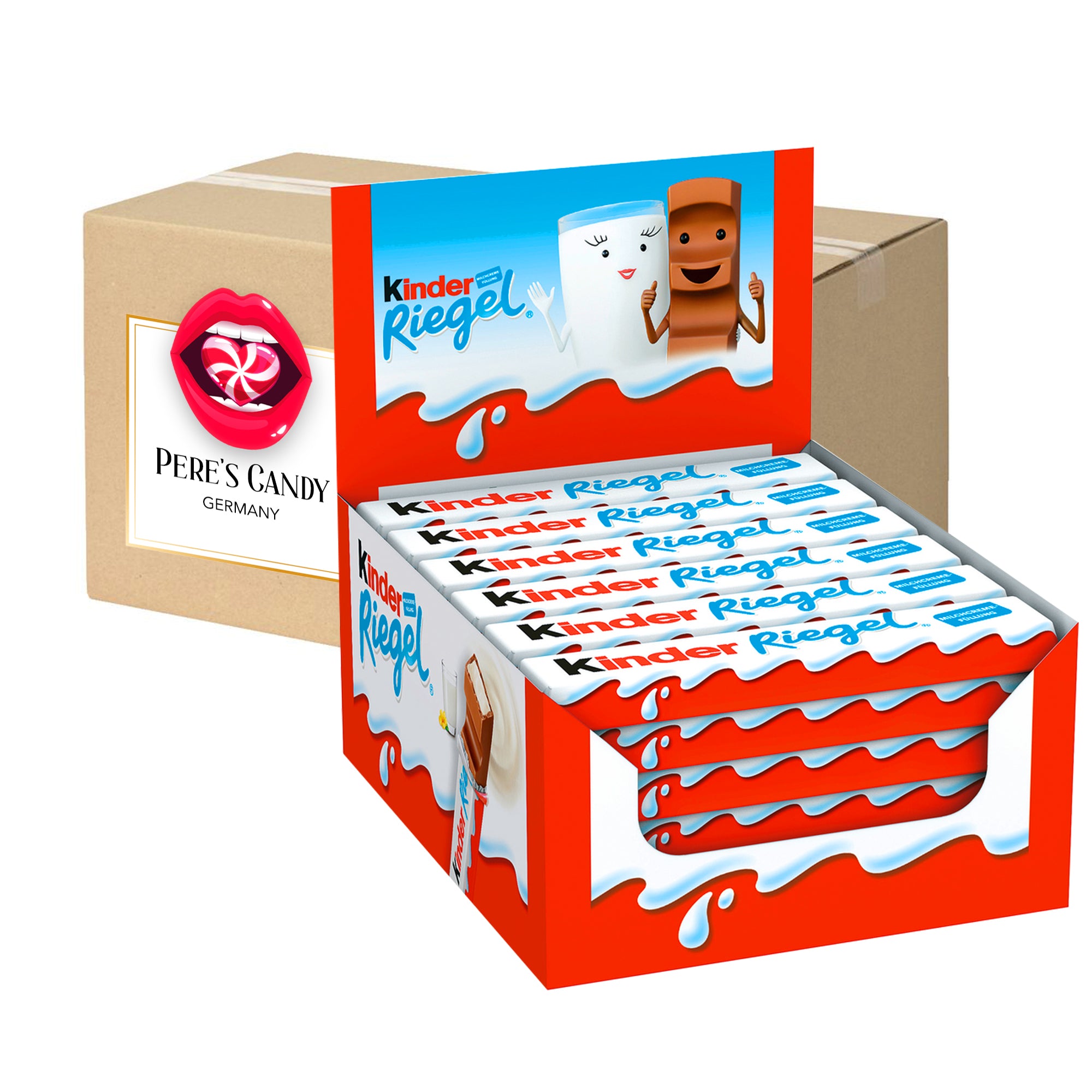 E-shop kinder Riegel 36x21g einzigartige Kombination aus Milchcreme und Vollmilchschokolade 756g