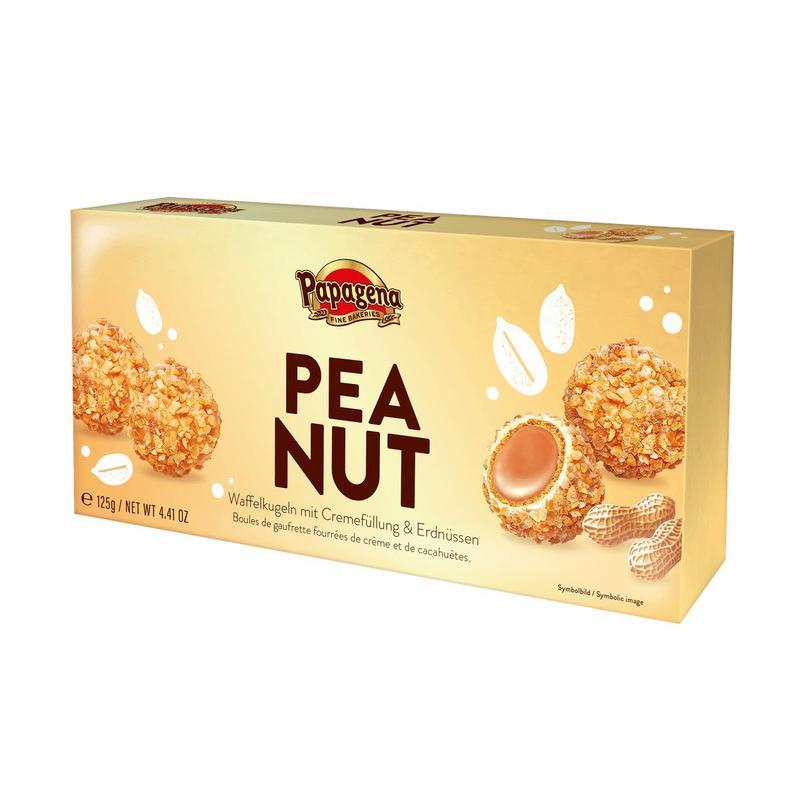 Papagena Peanut Waffle Balls 125g