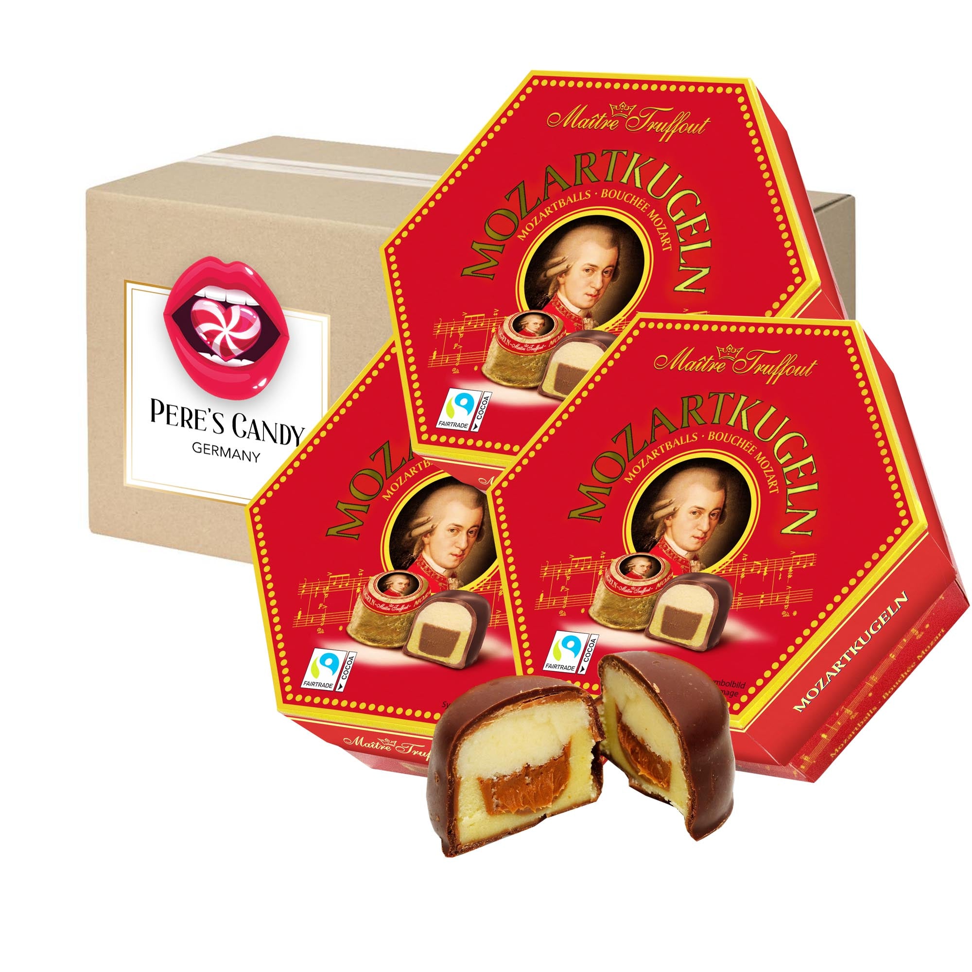 Mozartkugel Cardboard Box 3x300g