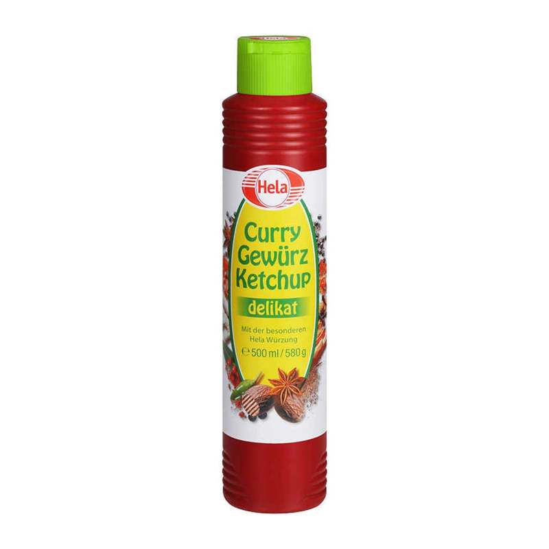 Whole Curry Spice Ketchup, Delicate, 500ml