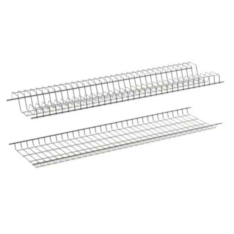 TEMU inferramenta Scolapiatti per Cucina | Kit con Griglie Grigio | Porta e Bicchieri | Diverse Misure