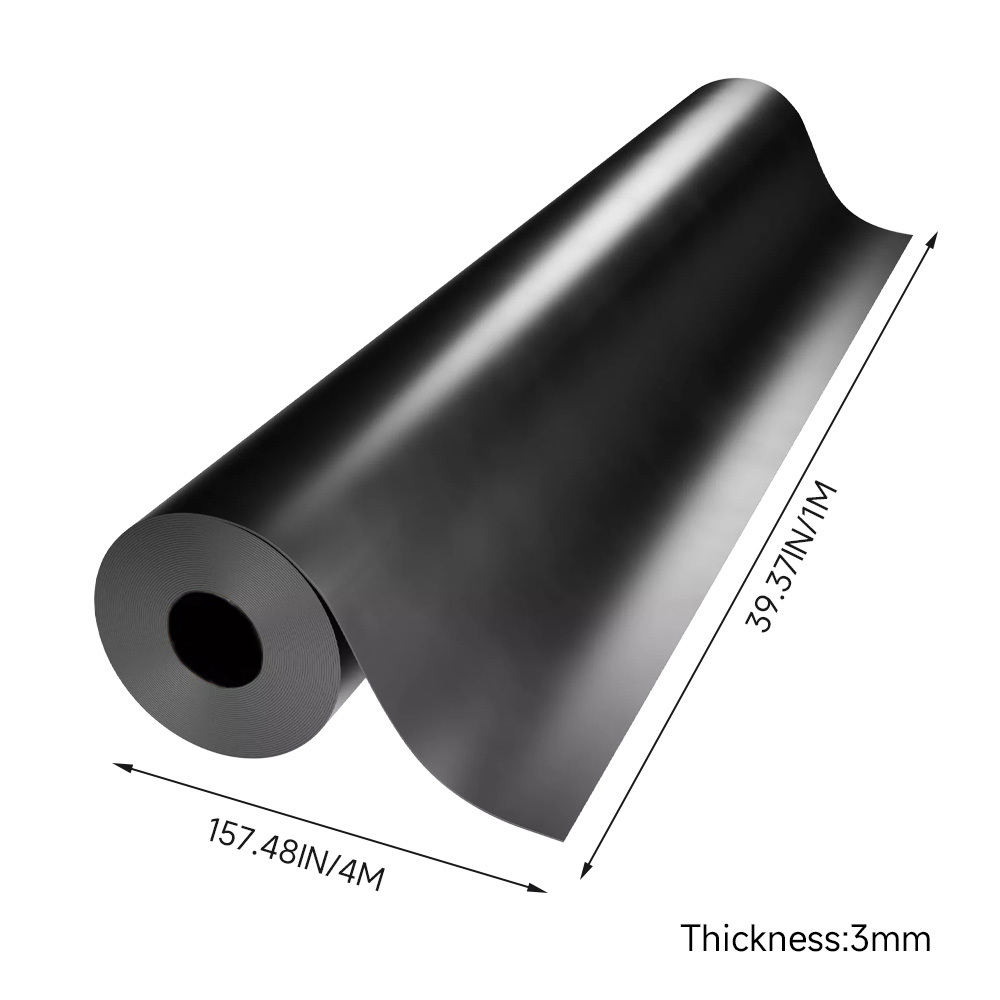 3mm Thick Rubber Anti-Slip Mat, Round Dot Pattern