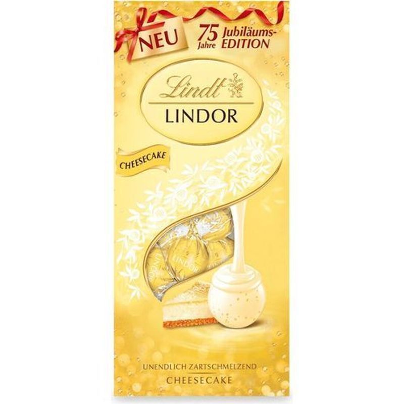 E-shop Lindt - Lindor Kugel Beutel Käsekuchen, 137g