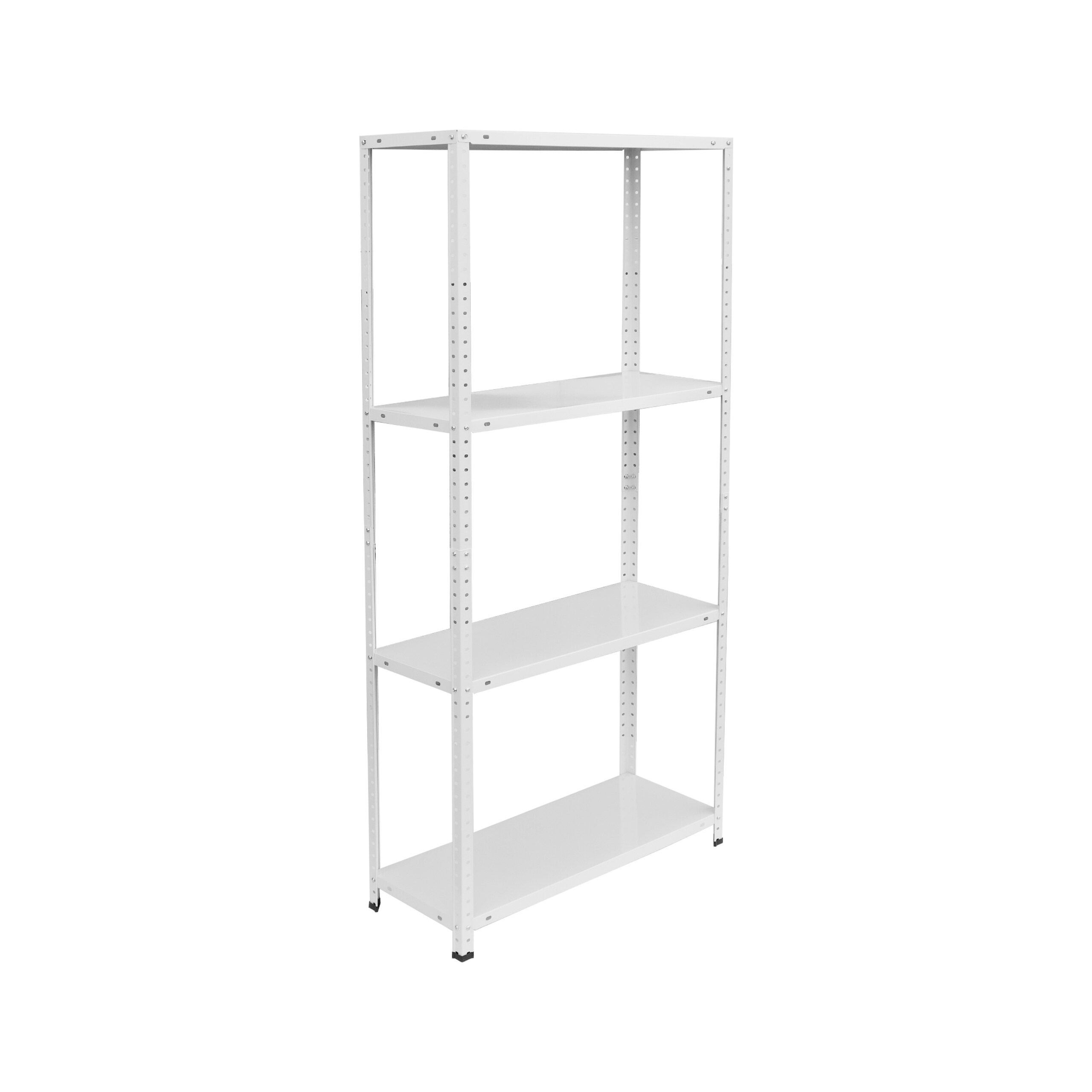 White Storage Shelf - (w)75 X (h)145 X (d)30 Cm