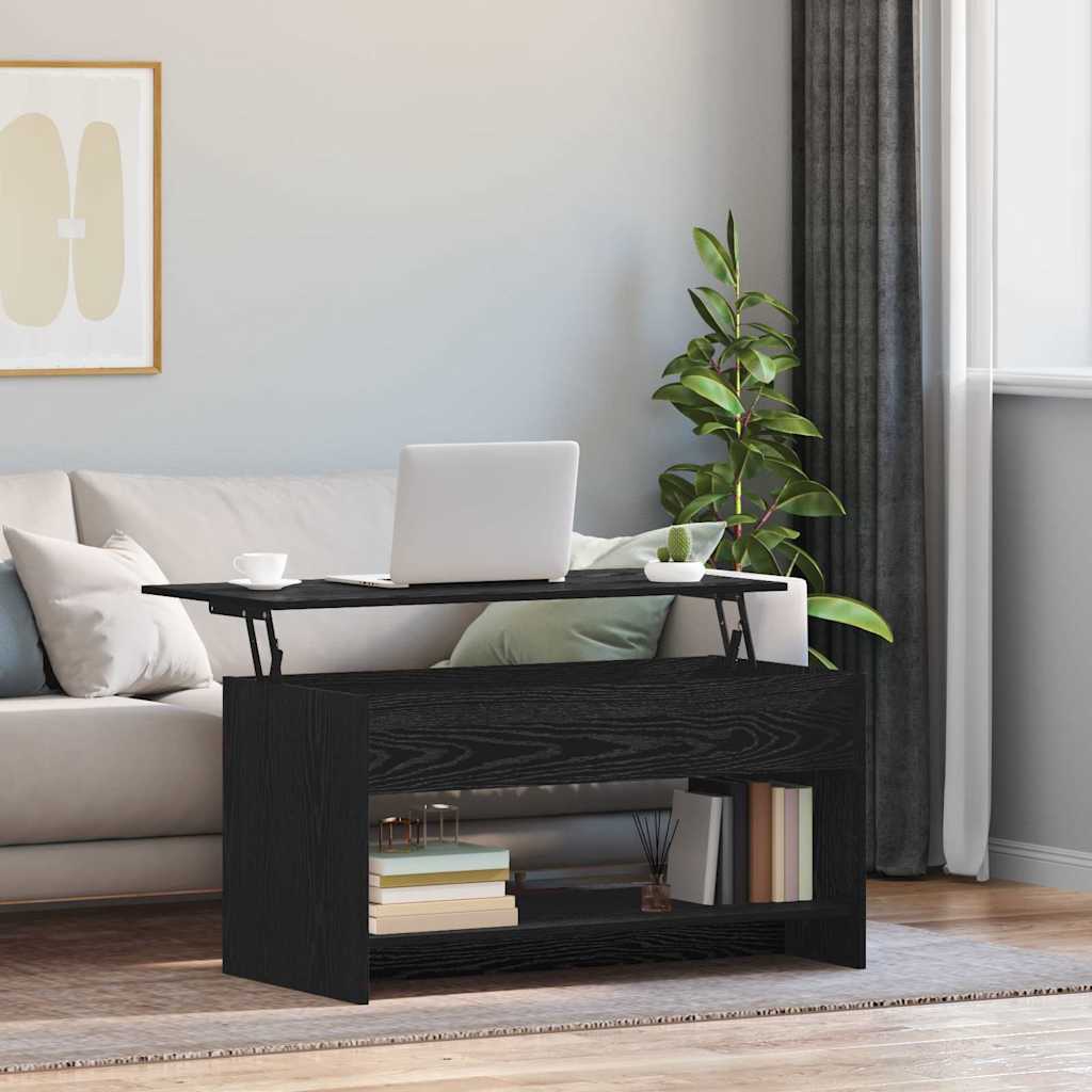 Vidaxl Folding Table 102 X 50 X 52.5 Cm. Low-maintenance, High-quality Wood, , Of Storage Space, Modern Rectangular Design, Perfect For The Living Room, , Furniture.