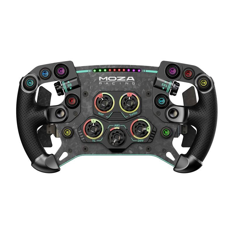 Moza Racing GS V2P RS056 Gaming Steering Wheel - Compatible with PC, Precise Control, High-Quality Build, Comfortable Design