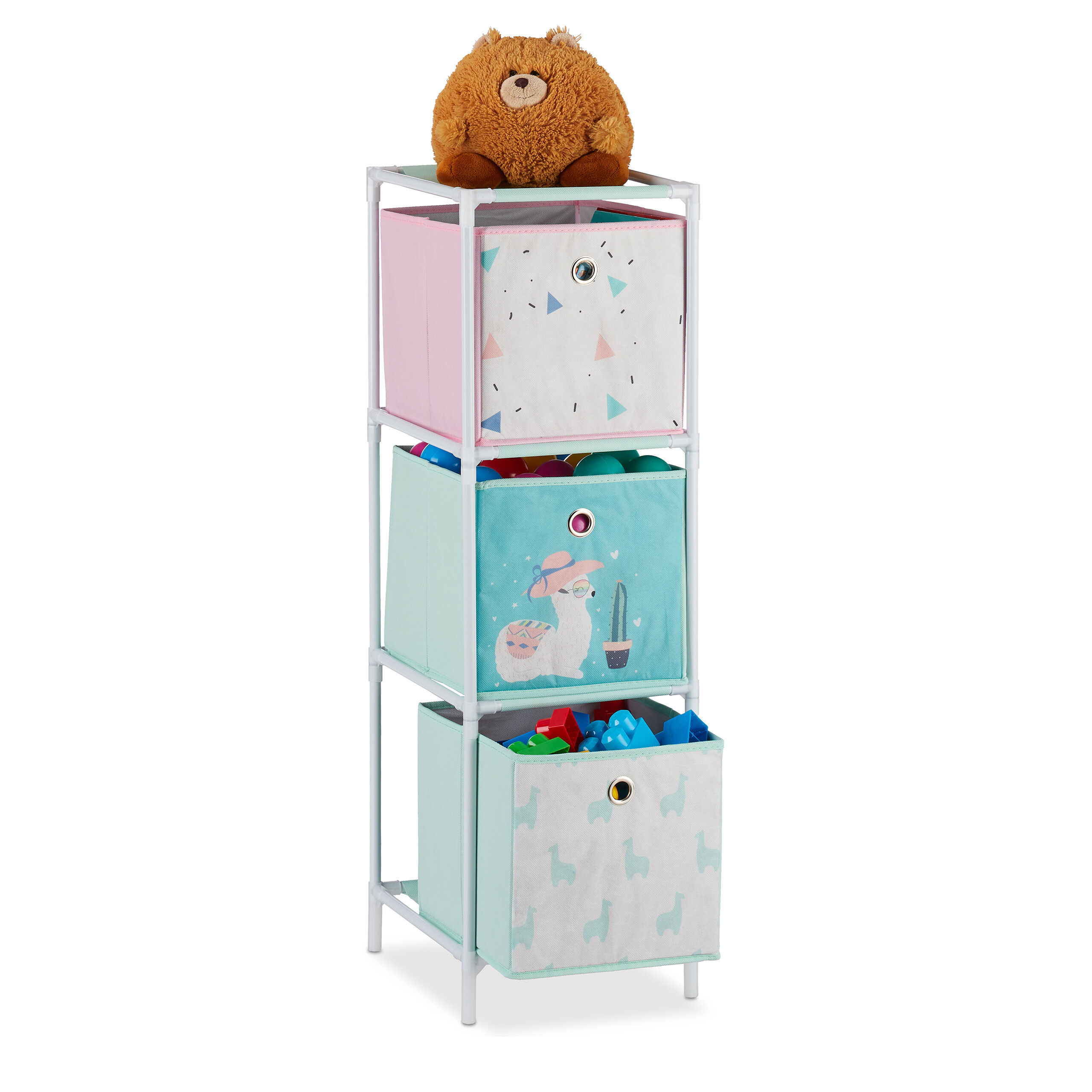 Children's Bookshelf Lama - (w)27.5 X (h)89 X (d)30 Cm