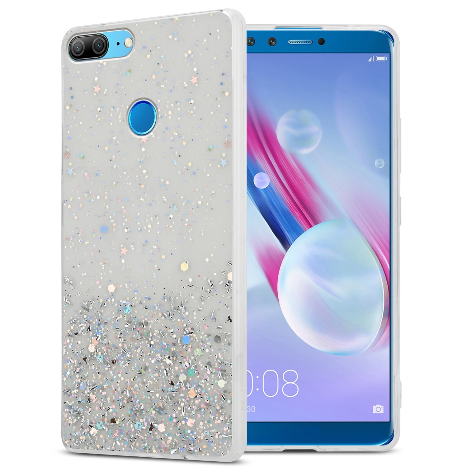 Case Compatible Protective Of Flexible Tpu Silicone With Sparkling Glitter Case Cover Phone Case