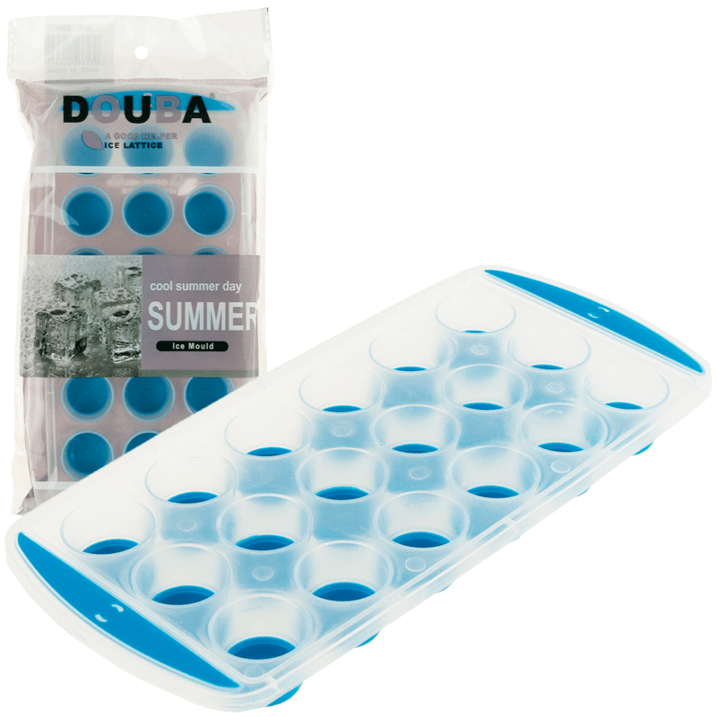 Silicone Ice Cube Tray Plastic Ice Mold